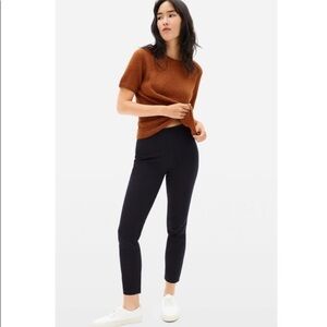 Everlane The Side-Zip Stretch Cotton Work Pant, Size 14